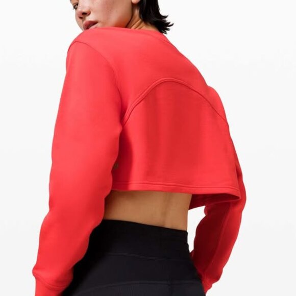 Lululemon All Yours Cropped Crew - Picture 3 of 5
